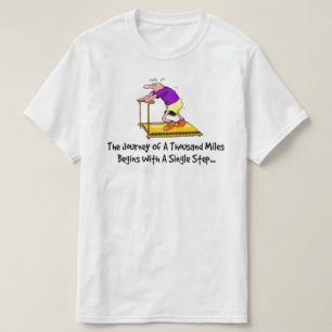 Camiseta Jornada De Mil Milhas - Motivação para Exercícios