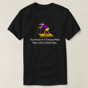 Camiseta Jornada De Mil Milhas - Motivação Para Exercícios