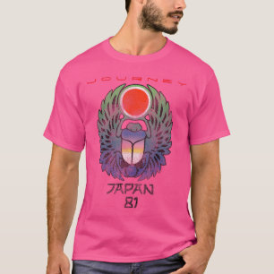 Camiseta Jornada Japão 1981 Escaravelho Música família retr