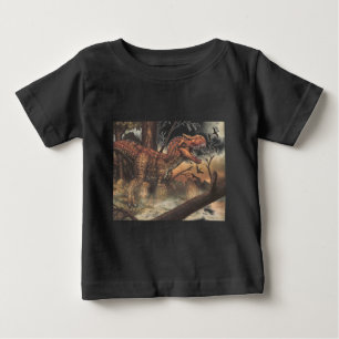 Camiseta Jornada Jurássica: Dinossauro em seu Habitat Natur