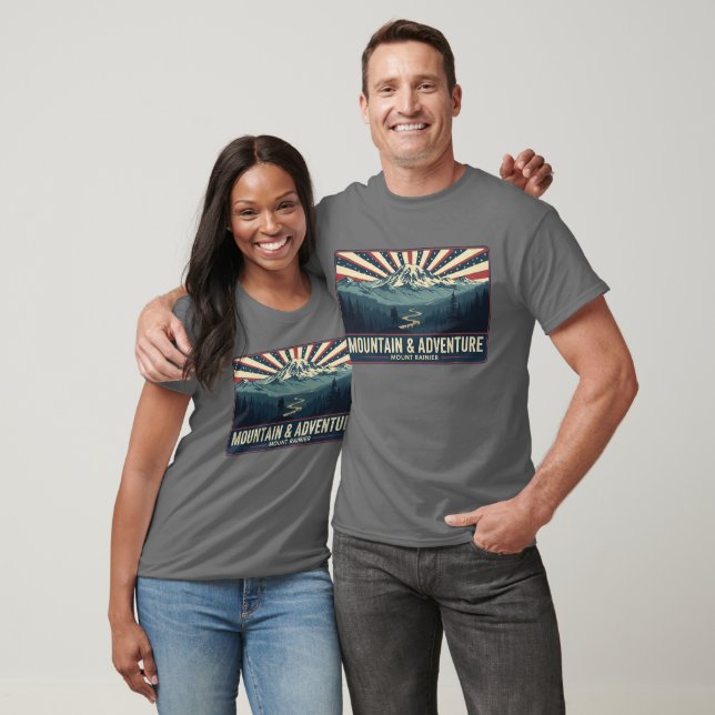 Camiseta Jornada Patriótica Retrô Alpina Explorador Cênico (Unissex)