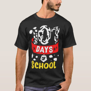 Camiseta Jornadas Escolares T Cachorro Dalmaciano 100 Ditos