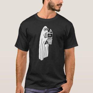 Camiseta Jornal Ghost Lendo