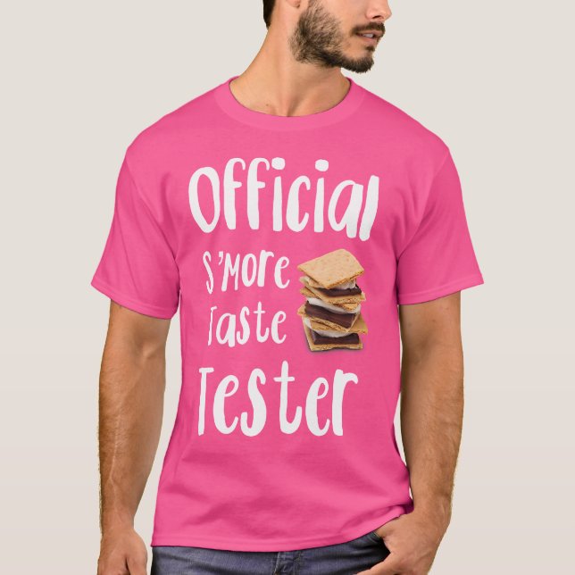 Camiseta Jornal S'More Taste Campfire Smores Tratar (Frente)