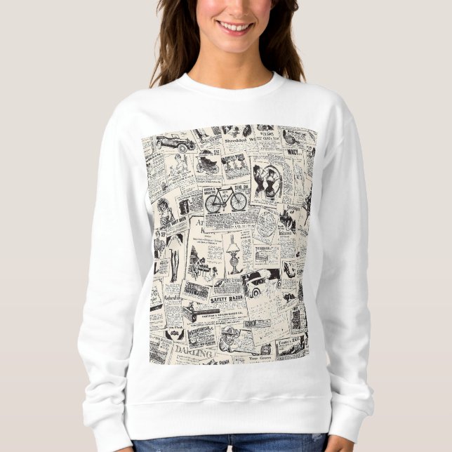 Camiseta Jornal Vintage (Frente)