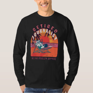 Camiseta Jornalista aposentado aposentado