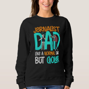 Camiseta Jornalista Escrevendo Jornalismo Repórter de Mídia