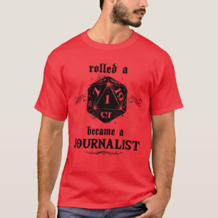 Camiseta Jornalista Roll sem Sorte