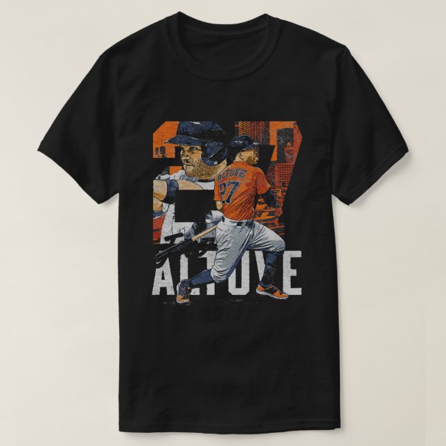 Camiseta Jose Altuve Tribute (Frente do Design)