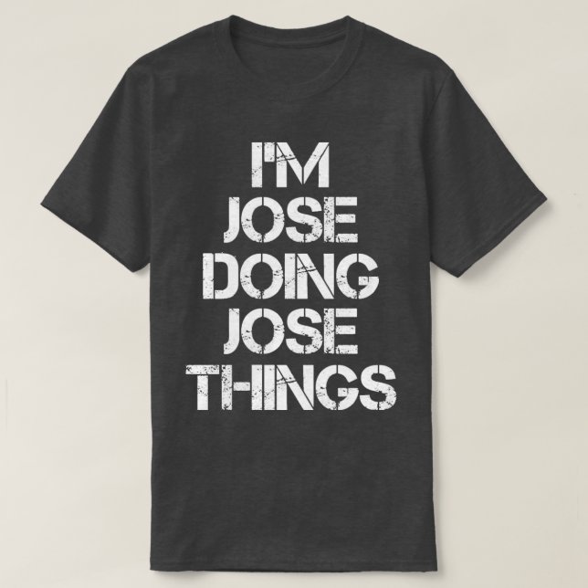 Camiseta José Fazendo Jogo José Coisas 4 (Frente do Design)