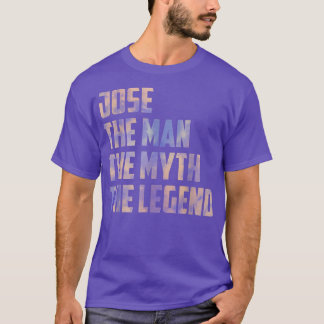 Camiseta Jose the man the myth the legend fathers day son d