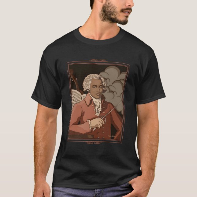 Camiseta Joseph Bologne Chevalier De Santo-Georges Al (Frente)