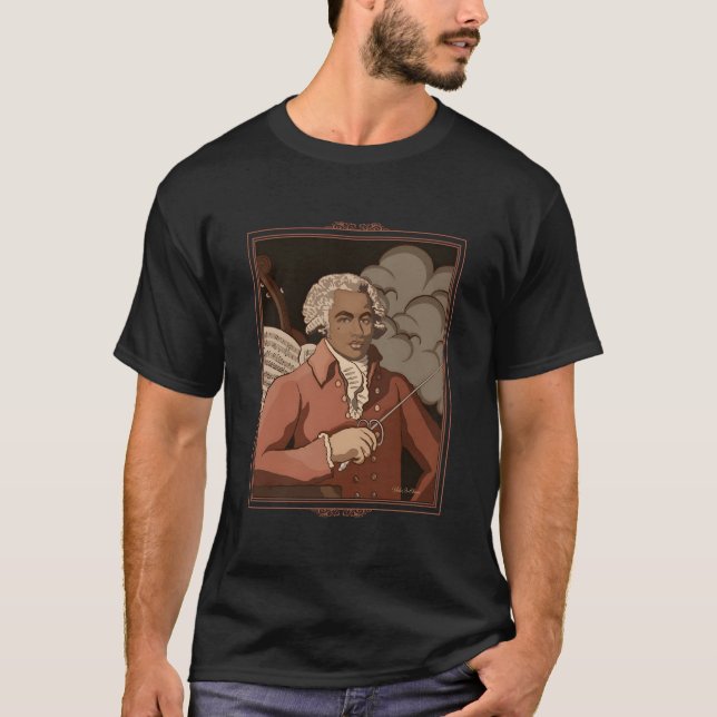 Camiseta Joseph Bologne Chevalier De Santo-Georges Al (Frente)