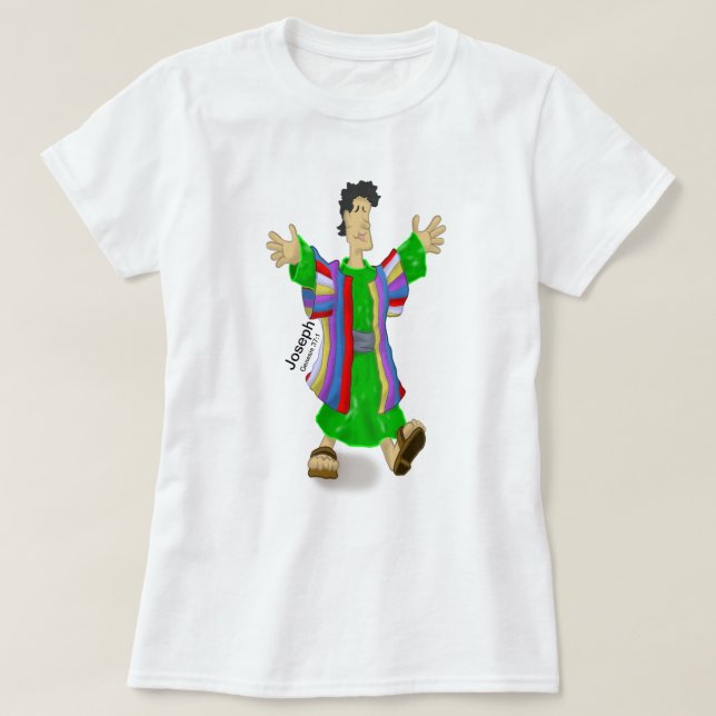 Camiseta Joseph Genesis 37:1 (Frente do Design)