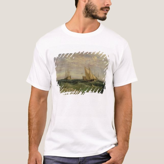 Camiseta Joseph Mallord William Turner | a afluência de (Frente)