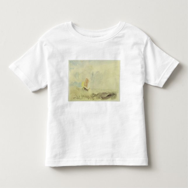 Camiseta Joseph Mallord William Turner | um a parte do mar (Frente)