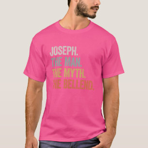 Camiseta JOSEPH - Nome Engraçado para o Pai, Irmão, Tio,
