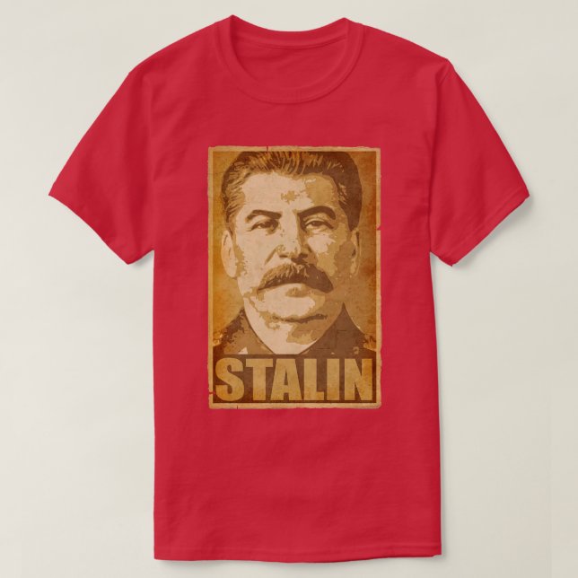 Camiseta Joseph Stalin (Frente do Design)