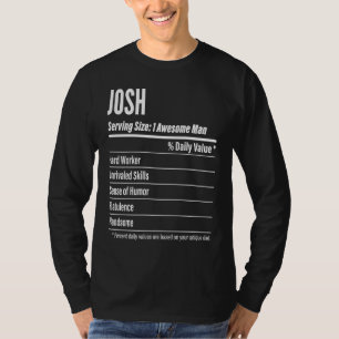 Camiseta Josh  Fatos Nutricionais Tamanho da Porção Caloria