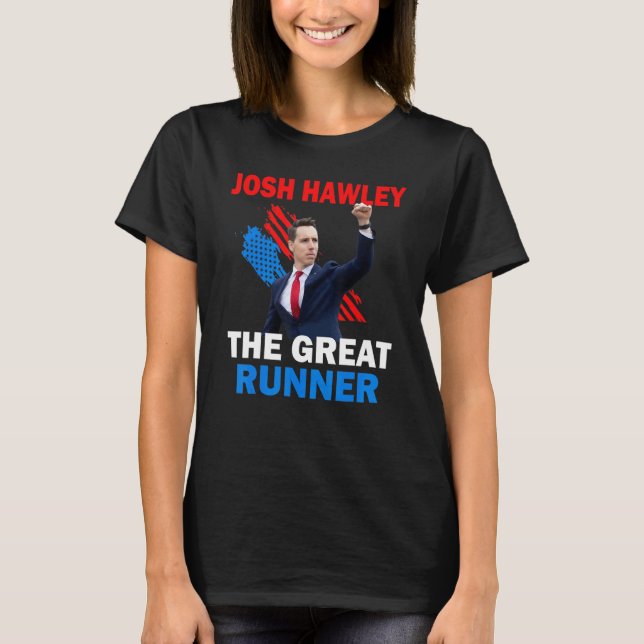 Camiseta Josh Hawley Correndo Josh Hawley Corra (Frente)