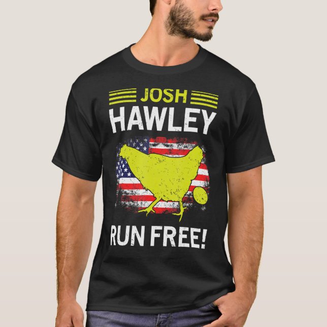 Camiseta Josh Hawley Run Free Josh Hawley Running Oops (Frente)