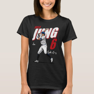 Camiseta Josh Jung Texas Baseball Players MLBJJO3001