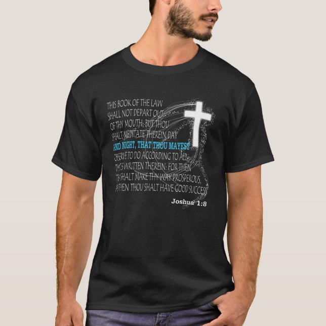 Camiseta Joshua 1 8 T Shirt (Frente)