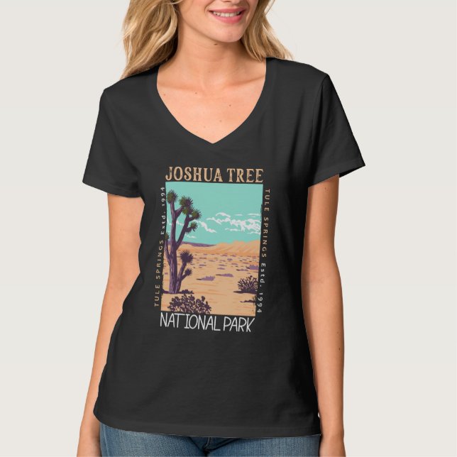 Camiseta Joshua Tree National Park Tule Primaveras Sofridos (Frente)