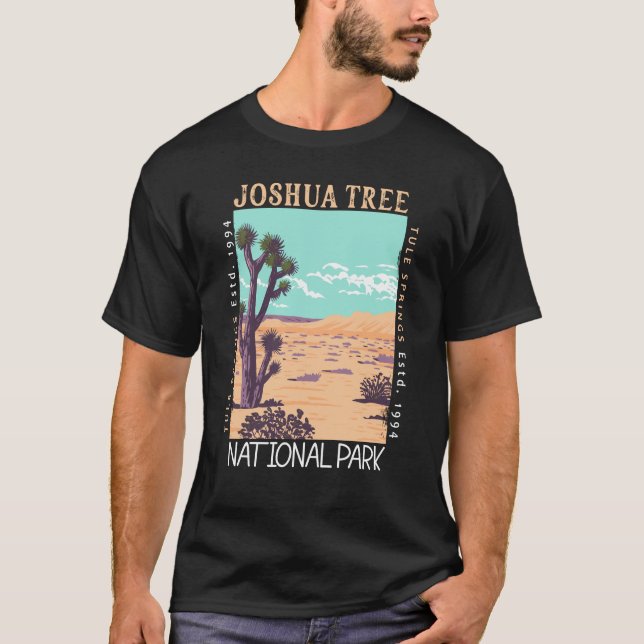 Camiseta Joshua Tree National Park Tule Primaveras Sofridos (Frente)
