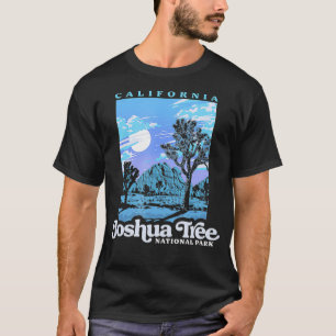 Camiseta Joshua Tree National Park Vintage Night Scenter