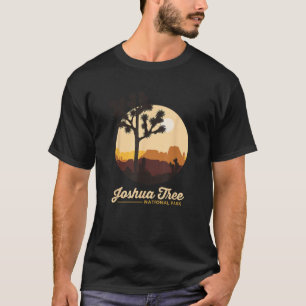 Camiseta Joshua Tree Retro Califórnia Parque Nacional Joshu