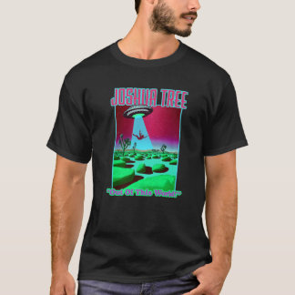 Camiseta Joshua Tree Saindo Deste Mundo Engraçado Abdução D