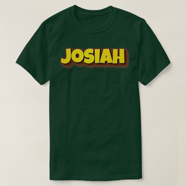 Camiseta Josiah (Frente do Design)