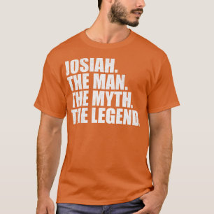 Camiseta JosiahJosiah Nome Josiah nome dado