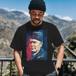 Camiseta Josip Broz Tito Presidente da Jugoslávia SFRJ