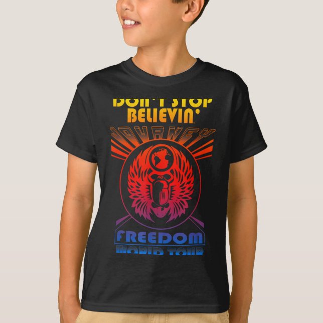 Camiseta Journey Don't Stop Believin'  (Frente)