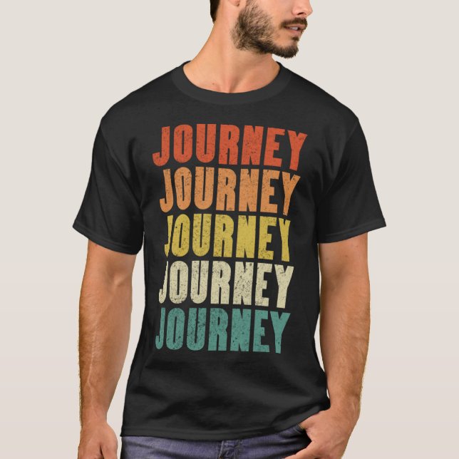 Camiseta Journey Vintage Retro 17 (Frente)