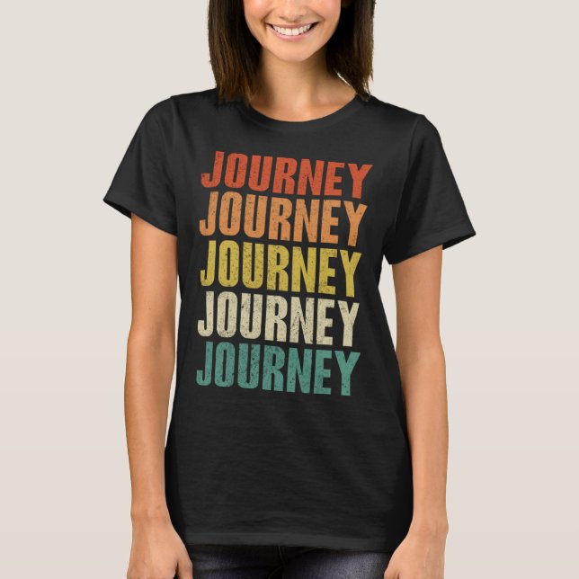 Camiseta Journey Vintage Retro 19 (Frente)