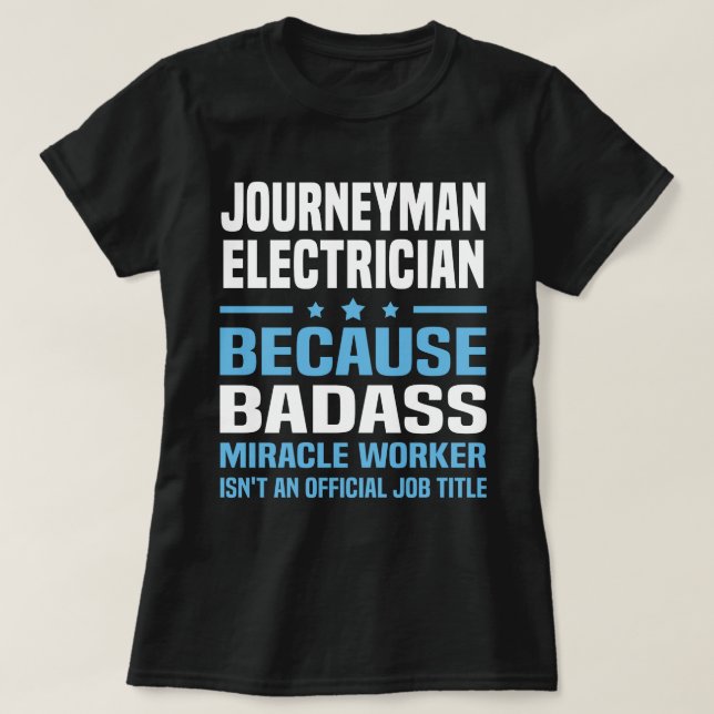 Camiseta Journeyman Electronics (Frente do Design)