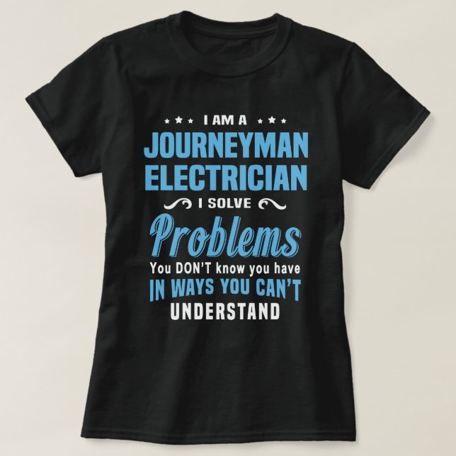 Camiseta Journeyman Electronics (Frente do Design)