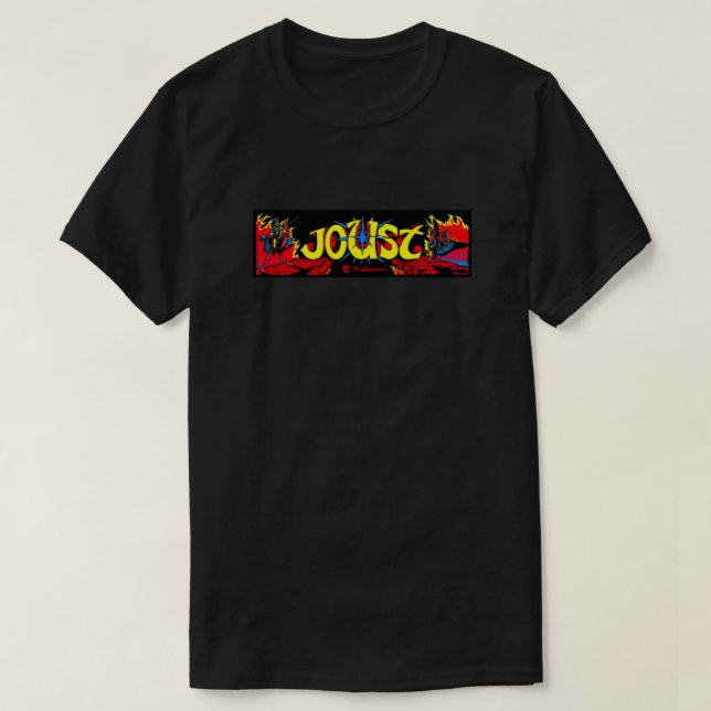 Camiseta Joust Arcade Game Classic (Frente do Design)