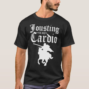 Camiseta Jousting É O Meu Cavaleiro Do Festival De Renascen
