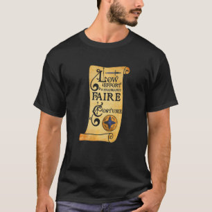 Camiseta Jousting Knight Baixo Custo da Feira de Renascimen