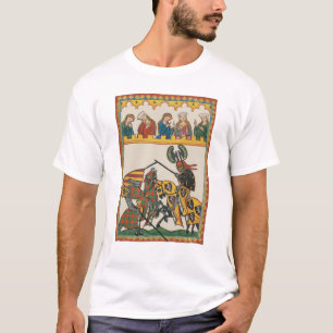 Camiseta Jousting Knights Em Um Torneio
