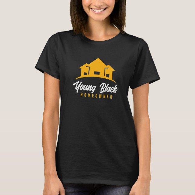 Camiseta Jovem Black Homeowner Nova Casa (Frente)