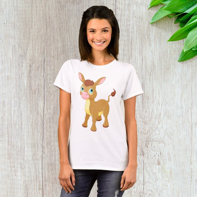 Camiseta Jovem Cachorro Bonito com Olhos Azuis Grandes (Criador carregado)