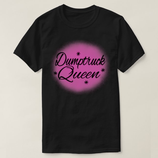 Camiseta Jovem de caminhão de lixo (Frente do Design)