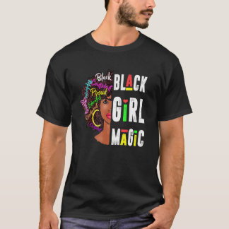 Camiseta Jovem Ed Black Girl Magia E História Negra