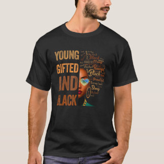 Camiseta Jovem ed E Mês da História Afro-Americana Melanina