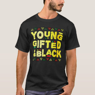 Camiseta Jovem Ed e o Mês da História Afro-Americana Negra